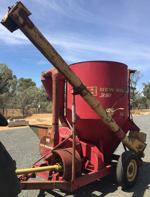 New Holland Hammer mill Mixer Machinery & Equipment Fodder